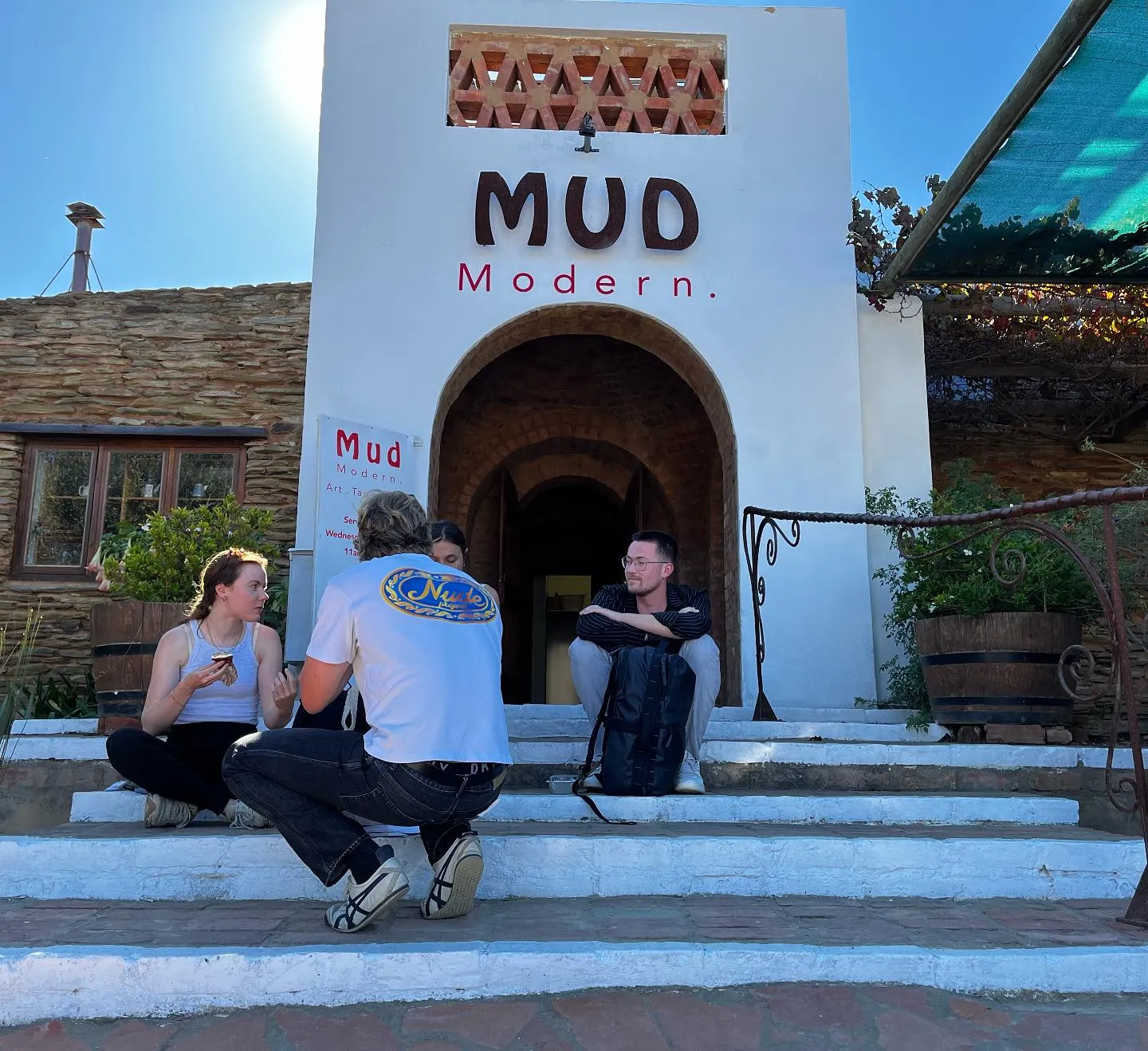 Mud Modern Entrance